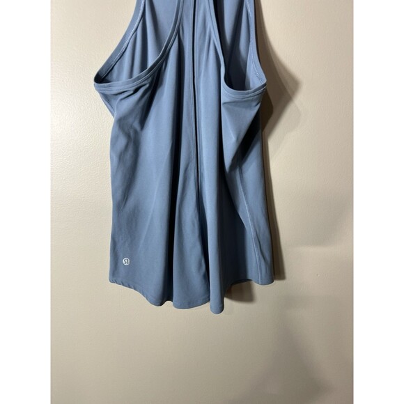 Lululemon Athletic Yoga Performance Gray Razorback Tank Top Shirt No Tag Small - Picture 6 of 11